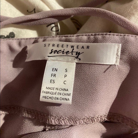 LILAC PURPLE SLIP DRESS - Picture 4 of 4